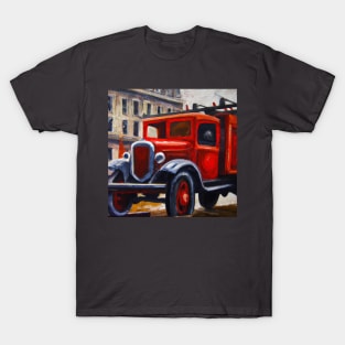 Vintage Red Truck T-Shirt